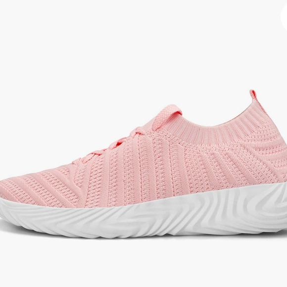 NEW sock-like pink running shoes size 8.5(39) - Picture 4 of 8